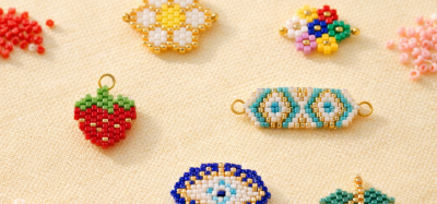 Στοιχεία με χάντρες Miyuki