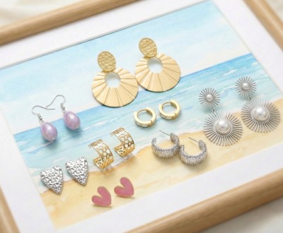 Ατσάλινα Σκουλαρίκια