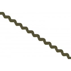 Κορδέλα βαμβακερή ζικ-ζακ