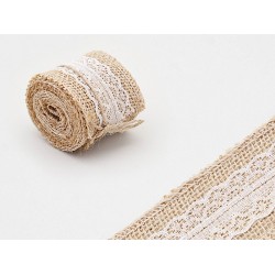 Τρέσα τσουβαλέ με δαντέλα