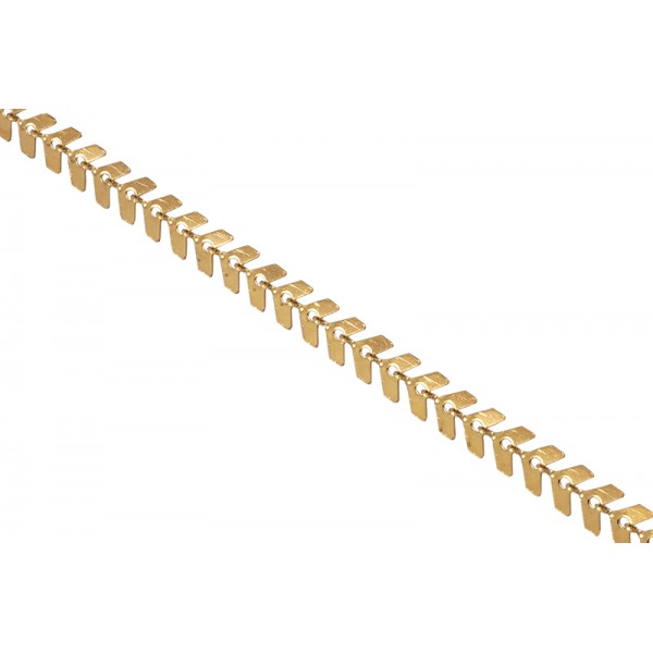 Ατσάλινη αλυσίδα 'ψαροκόκκαλό'