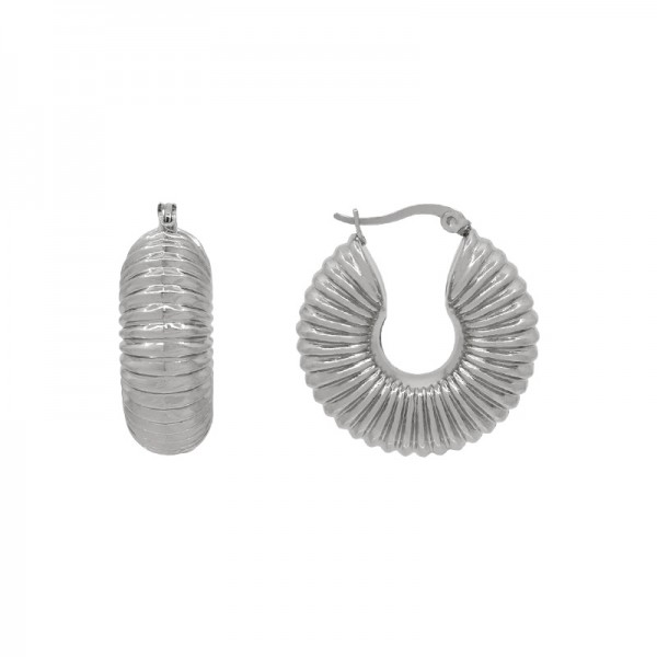 Ατσάλινα σκουλαρίκια