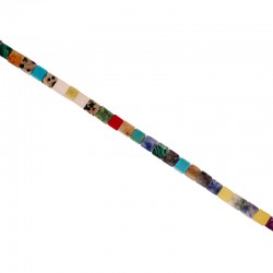 Διάφοροι ημιπολύτιμοι λίθοι - Κύβος