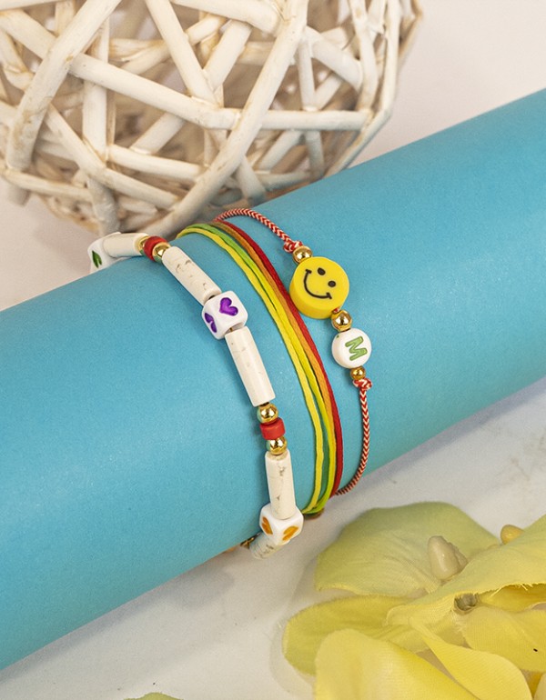 Σετ Μαρτάκια, με emoji φίμο και ακρυλικά στοιχεία