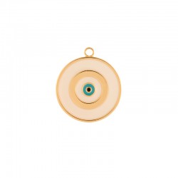 Μεταλλικό στοιχείο στόχος με σμάλτο- κρεμαστό