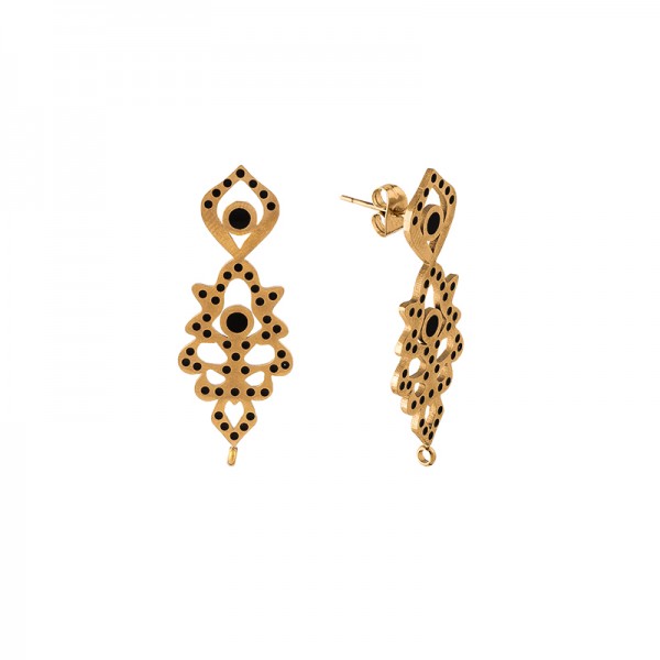 Ατσάλινα σκουλαρίκια pin