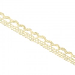 Δαντέλα πλεκτή βαμβακερή