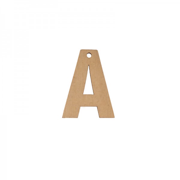 Ξύλινο μονόγραμμα 'Α'