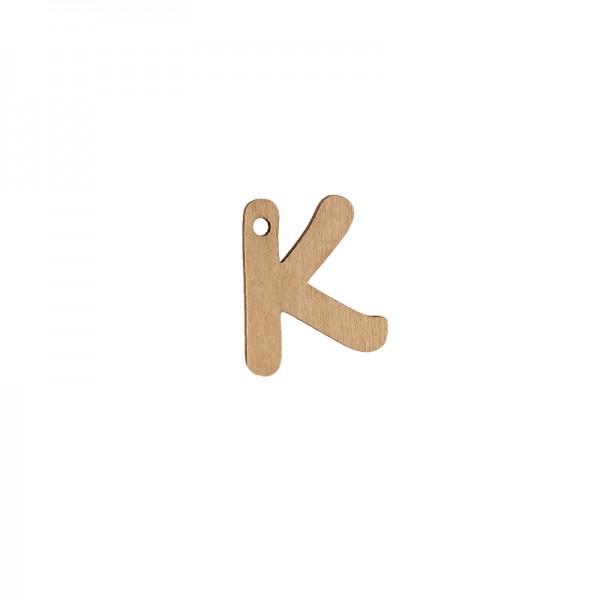 Ξύλινο μονόγραμμα 'Κ'