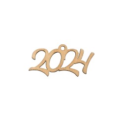 Ξύλινο στοιχείο '2024'