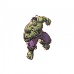 Ξύλινο χρωματιστό στοιχείο Hulk