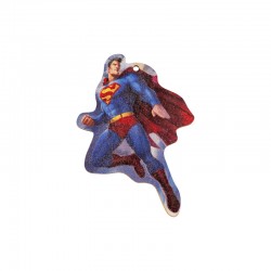 Ξύλινο χρωματιστό στοιχείο Superman