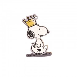 Ξύλινο χρωματιστό στοιχείο Snoopy