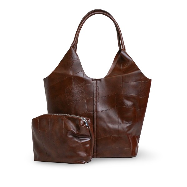 Γυναικεία τσάντα shopper και τσαντάκι