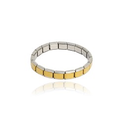 Ατσάλινο βραχιόλι με αποσπώμενα κομμάτια