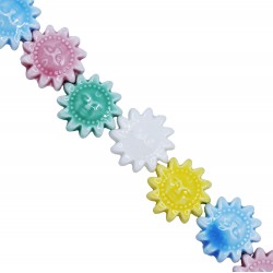 Κεραμικό στοιχείο ήλιος περαστός