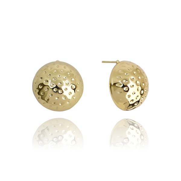 Ατσάλινα σκουλαρίκια bold