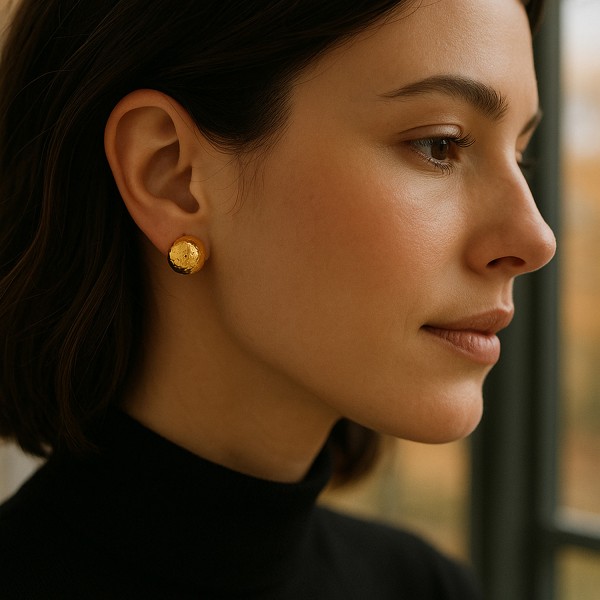 Ατσάλινα σκουλαρίκια με κρίκους