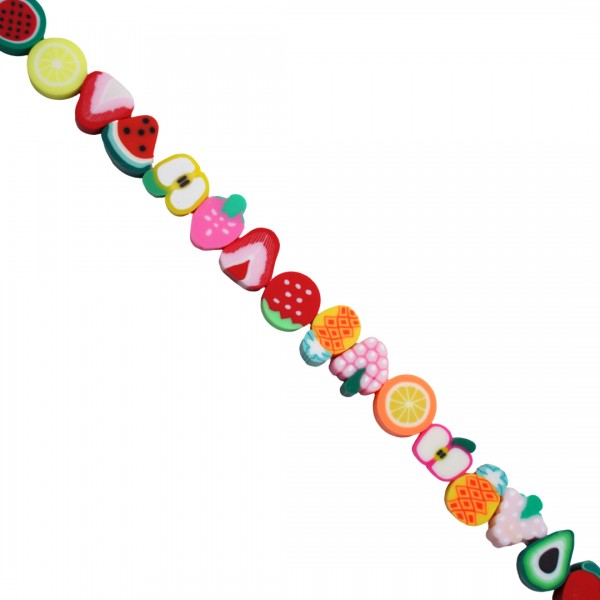 Φίμο διάφορα πολύχρωμα φρουτάκια