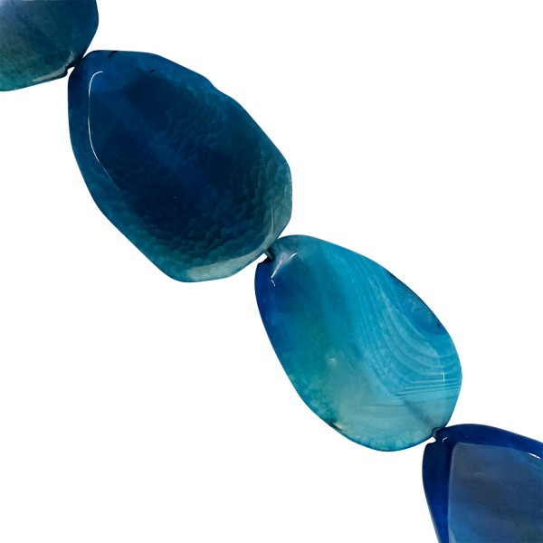 Αχάτης Οβάλ - Ακατέργαστος γυαλισμένος