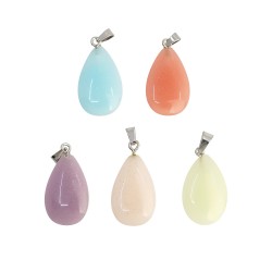 Μοτίφ δάκρυ φεγγαρόπετρας κρεμαστό