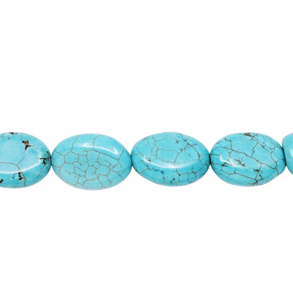 Τιρκουάζ-Οβάλ Πλακέ