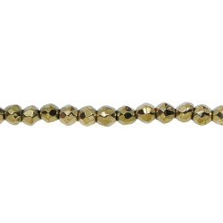 Αιματίτης-Μπάλα πολυγωνική στρογγυλή με 32 κοψίματα