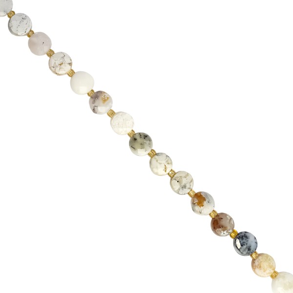 Οπάλιο - στρογγυλό πλακέ