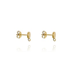 Ατσάλινα καρφάκια για σκουλαρίκια με κρικάκι