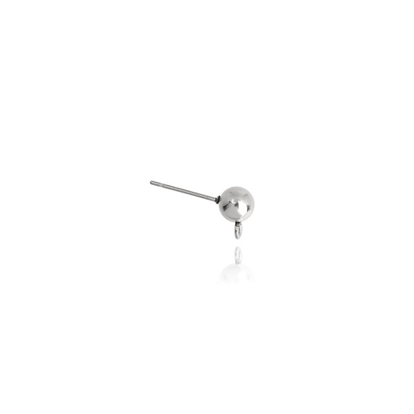 Ατσάλινα καρφάκια μπίλια με κρικάκι