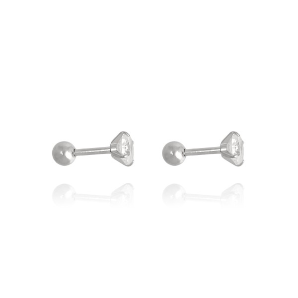 Ατσάλινο σκουλαρίκι για piercing