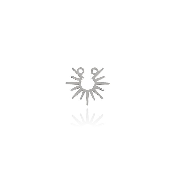 Ατσάλινο στοιχείο ήλιος-με δύο κρικάκια