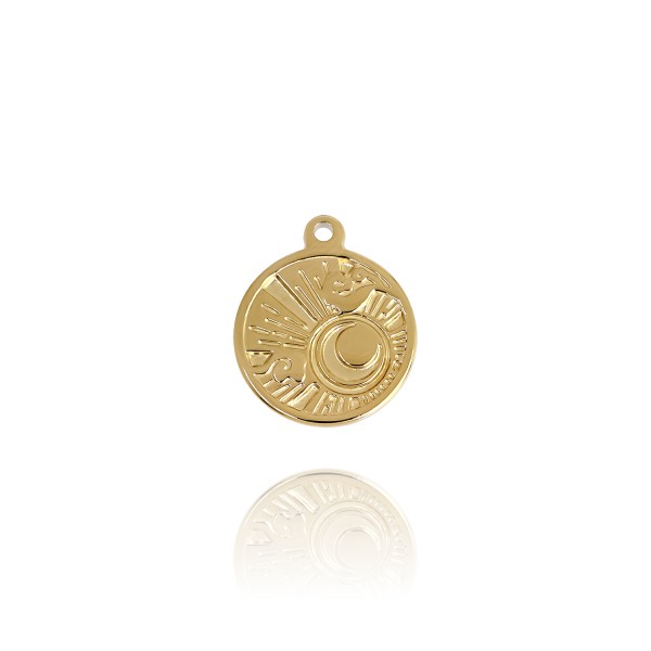 Ατσάλινο στοιχείο με μάτι -κρεμαστό