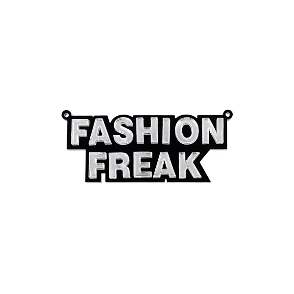 Πλεξιγκλάς 'Fashion Freak' με 2 τρύπες