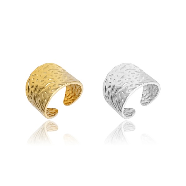 Ατσάλινο δαχτυλίδι σφυρήλατο