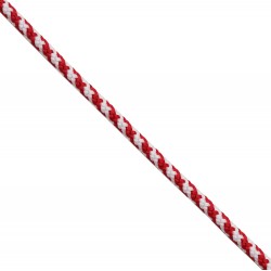 Κορδόνι σατέν δίχρωμο πλεκτό