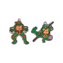 Ξύλινο στοιχείο Μικελάντζελο και Ντονατέλο