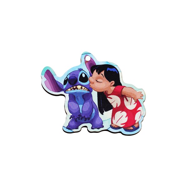 Ξύλινο στοιχείο 'Lilo & Stitch'
