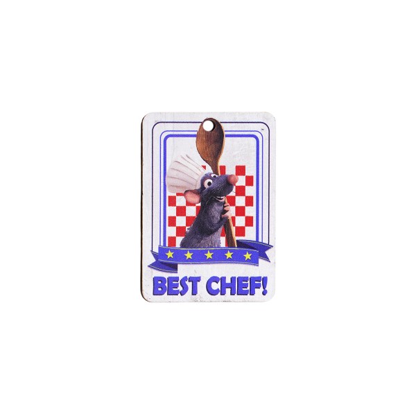 Ξύλινο στοιχείο 'Best chef!'